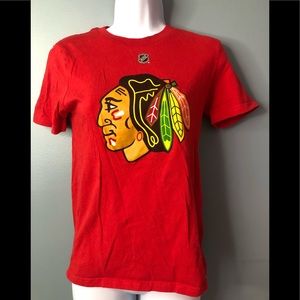 Reebok Black hawks t-shirt